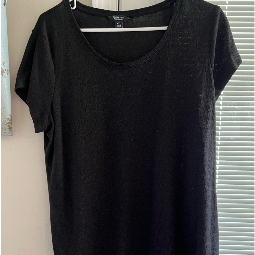 Simply Vera Verawang XXL black top